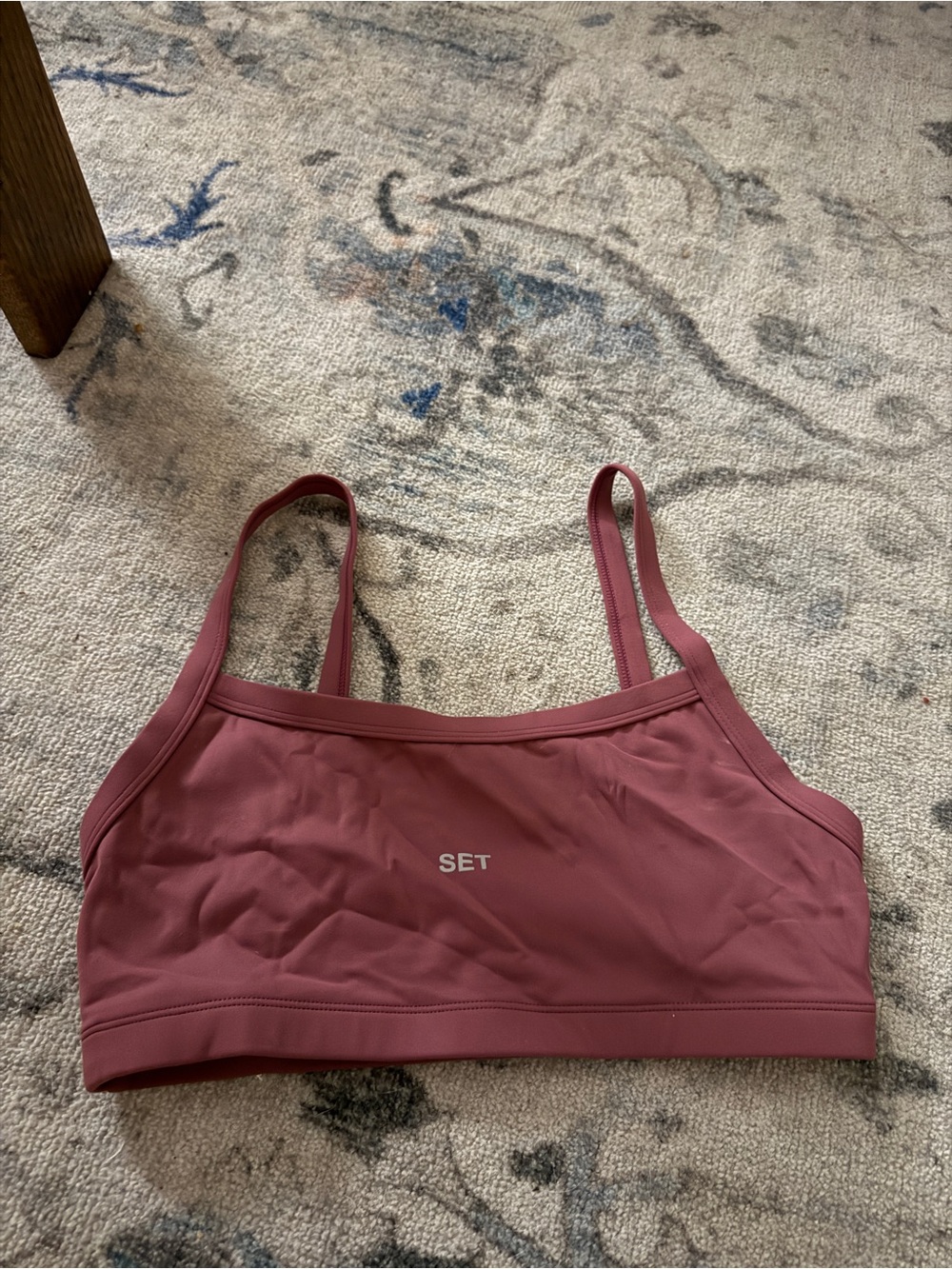 Set Active Women's Dusty Rose Stretch Bralette